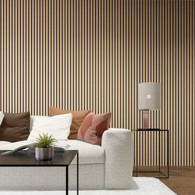 Transform Your Space with Kansoware's Wood Panel Wall Slat